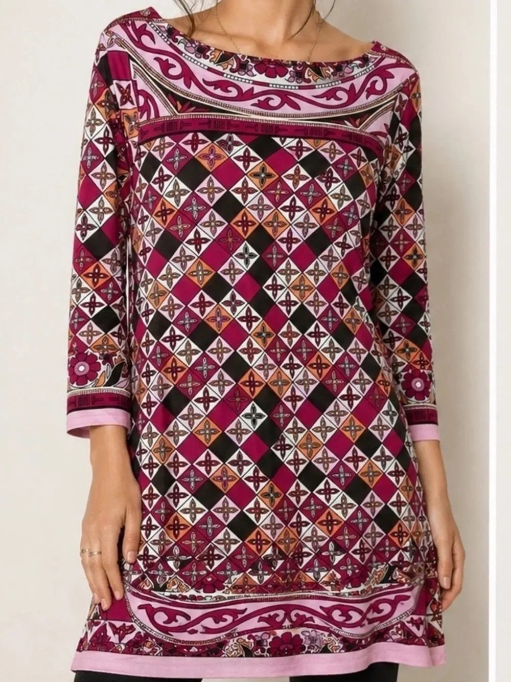Tory Burch silk tunic top - size XS